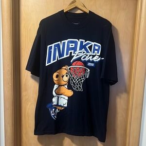 Inaka Power Black Graphic T-Shirt